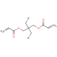 41223-11-4 [2,2-bis(bromomethyl)-3-prop-2-enoyloxypropyl] prop-2-enoate chemical structure