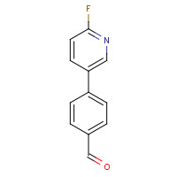 1246094-09-6 4-(6-fluoropyridin-3-yl)benzaldehyde chemical structure
