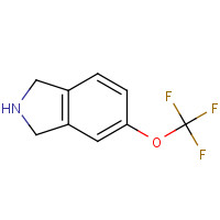 1211532-42-1 5-(trifluoromethoxy)-2,3-dihydro-1H-isoindole chemical structure