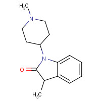 1063406-89-2 3-methyl-1-(1-methylpiperidin-4-yl)-3H-indol-2-one chemical structure