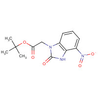 880086-86-2 tert-butyl 2-(4-nitro-2-oxo-3H-benzimidazol-1-yl)acetate chemical structure