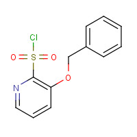 885277-11-2 3-phenylmethoxypyridine-2-sulfonyl chloride chemical structure