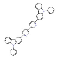 1365757-05-6 9-phenyl-3-[5-[6-(9-phenylcarbazol-3-yl)pyridin-3-yl]pyridin-2-yl]carbazole chemical structure