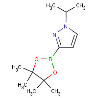 1071496-88-2 1-propan-2-yl-3-(4,4,5,5-tetramethyl-1,3,2-dioxaborolan-2-yl)pyrazole chemical structure