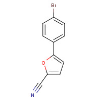 57667-10-4 5-(4-bromophenyl)furan-2-carbonitrile chemical structure