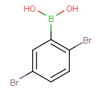 1008106-93-1 (2,5-dibromophenyl)boronic acid chemical structure