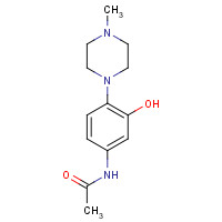 1316186-67-0 N-[3-hydroxy-4-(4-methylpiperazin-1-yl)phenyl]acetamide chemical structure