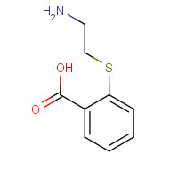 14943-94-3 2-(2-aminoethylsulfanyl)benzoic acid chemical structure