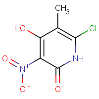 89581-70-4 6-chloro-4-hydroxy-5-methyl-3-nitro-1H-pyridin-2-one chemical structure