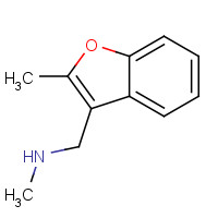709651-54-7 N-methyl-1-(2-methyl-1-benzofuran-3-yl)methanamine chemical structure