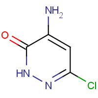 14704-64-4 5-amino-3-chloro-1H-pyridazin-6-one chemical structure