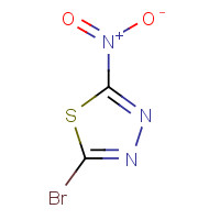 22758-10-7 2-bromo-5-nitro-1,3,4-thiadiazole chemical structure