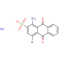 6258-06-6 sodium;1-amino-4-bromo-9,10-dioxoanthracene-2-sulfonate chemical structure