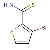256529-47-2 3-bromothiophene-2-carbothioamide chemical structure