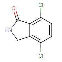 954239-40-8 4,7-dichloro-2,3-dihydroisoindol-1-one chemical structure