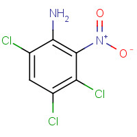 40157-48-0 3,4,6-trichloro-2-nitroaniline chemical structure