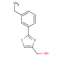 885280-47-7 [2-(3-ethylphenyl)-1,3-thiazol-4-yl]methanol chemical structure