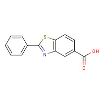 24851-73-8 2-phenyl-1,3-benzothiazole-5-carboxylic acid chemical structure