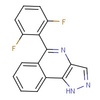 1253734-33-6 5-(2,6-difluorophenyl)-1H-pyrazolo[4,3-c]isoquinoline chemical structure