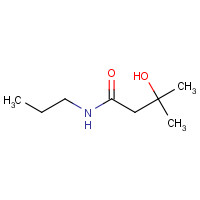 951160-29-5 3-hydroxy-3-methyl-N-propylbutanamide chemical structure