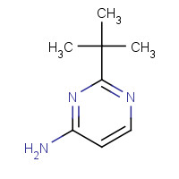 114362-20-8 2-tert-butylpyrimidin-4-amine chemical structure
