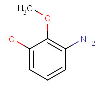 125708-66-9 3-amino-2-methoxyphenol chemical structure