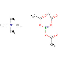 109704-53-2 tetramethylazanium;triacetyloxyboron(1-) chemical structure