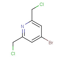 120491-87-4 4-bromo-2,6-bis(chloromethyl)pyridine chemical structure