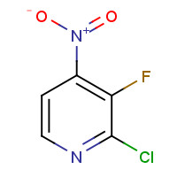109613-90-3 2-chloro-3-fluoro-4-nitropyridine chemical structure