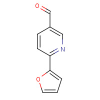 886851-42-9 6-(furan-2-yl)pyridine-3-carbaldehyde chemical structure