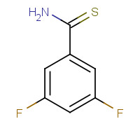 874791-10-3 3,5-difluorobenzenecarbothioamide chemical structure