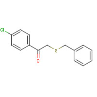 52264-85-4 2-benzylsulfanyl-1-(4-chlorophenyl)ethanone chemical structure