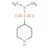 956075-49-3 N,N-dimethylpiperidine-4-sulfonamide chemical structure