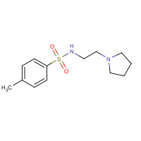 1188264-95-0 4-methyl-N-(2-pyrrolidin-1-ylethyl)benzenesulfonamide chemical structure