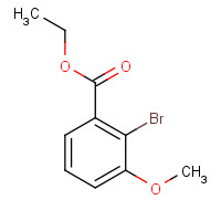 58733-42-9 ethyl 2-bromo-3-methoxybenzoate chemical structure