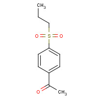 110031-86-2 1-(4-propylsulfonylphenyl)ethanone chemical structure