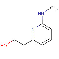 205676-87-5 2-[6-(methylamino)pyridin-2-yl]ethanol chemical structure