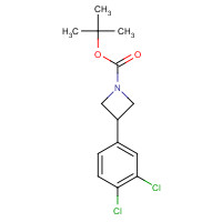 1629889-15-1 tert-butyl 3-(3,4-dichlorophenyl)azetidine-1-carboxylate chemical structure