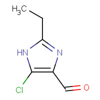 145824-12-0 5-chloro-2-ethyl-1H-imidazole-4-carbaldehyde chemical structure