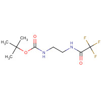 160502-09-0 tert-butyl N-[2-[(2,2,2-trifluoroacetyl)amino]ethyl]carbamate chemical structure