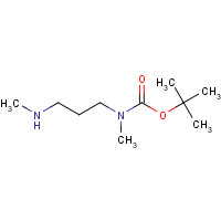 123183-72-2 tert-butyl N-methyl-N-[3-(methylamino)propyl]carbamate chemical structure
