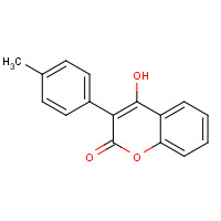 73791-19-2 4-hydroxy-3-(4-methylphenyl)chromen-2-one chemical structure