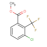 1214353-19-1 methyl 3-chloro-2-(trifluoromethyl)benzoate chemical structure