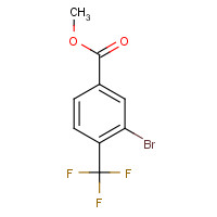 455941-82-9 methyl 3-bromo-4-(trifluoromethyl)benzoate chemical structure