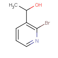 84199-57-5 1-(2-bromopyridin-3-yl)ethanol chemical structure