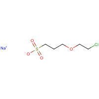 64055-04-5 sodium;3-(2-chloroethoxy)propane-1-sulfonate chemical structure