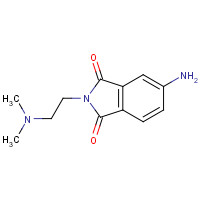 152294-81-0 5-amino-2-[2-(dimethylamino)ethyl]isoindole-1,3-dione chemical structure