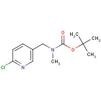 1034919-67-9 tert-butyl N-[(6-chloropyridin-3-yl)methyl]-N-methylcarbamate chemical structure