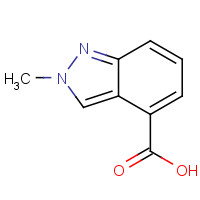1071433-06-1 2-methylindazole-4-carboxylic acid chemical structure