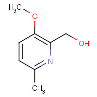 848696-30-0 (3-methoxy-6-methylpyridin-2-yl)methanol chemical structure